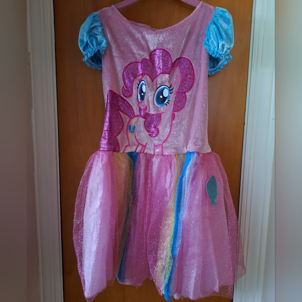 My Little Pony Pink and Blue Kids Costume Dress - Picture 1 of 3